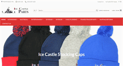 Desktop Screenshot of icecastleparts.com